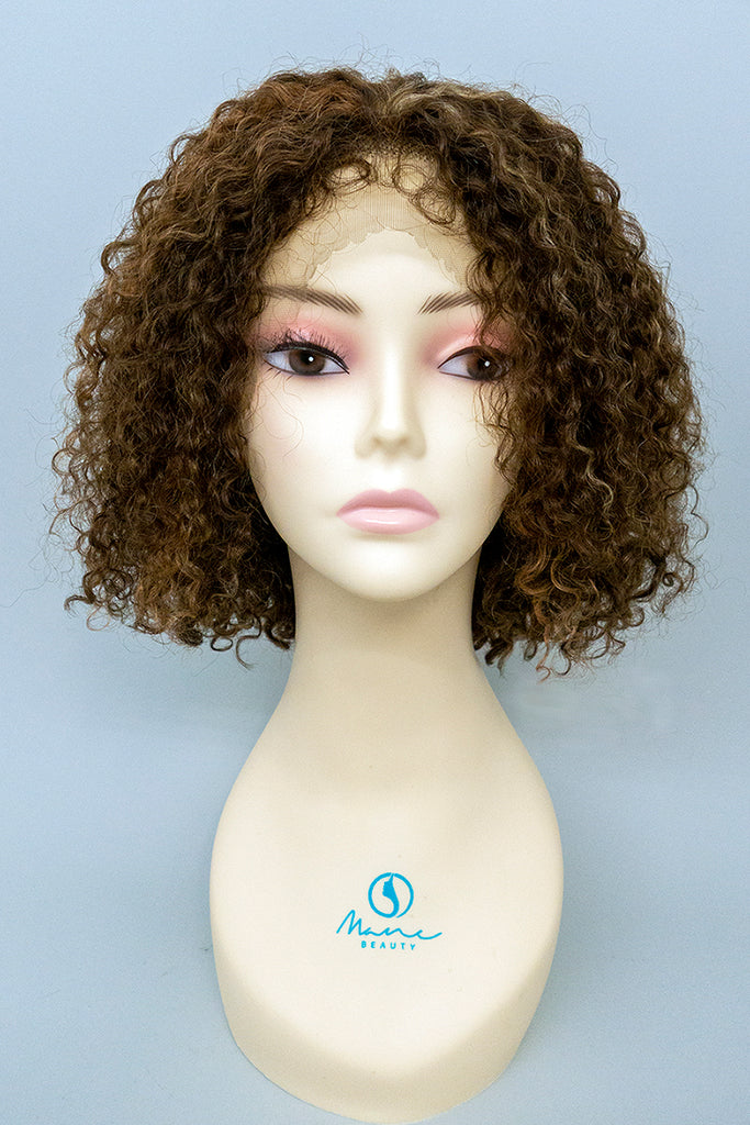 Remy Agape | 100% Human Hair Curly Lace Front Wig