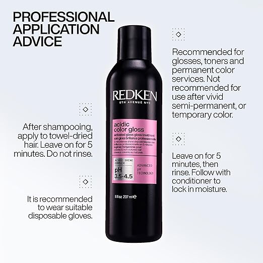 Redken Acidic Color Gloss Activated Glass Gloss Treatment