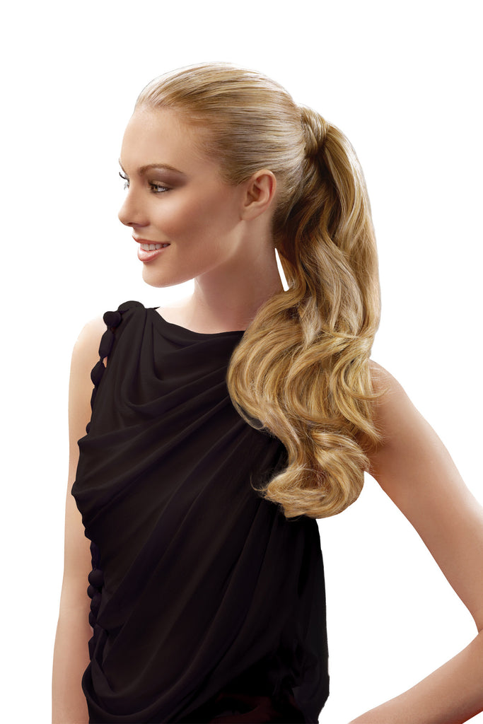 LONG WAVY PONYTAIL WRAP 23"