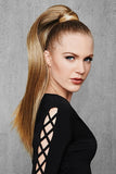LONG STRAIGHT PONYTAIL WRAP 25"