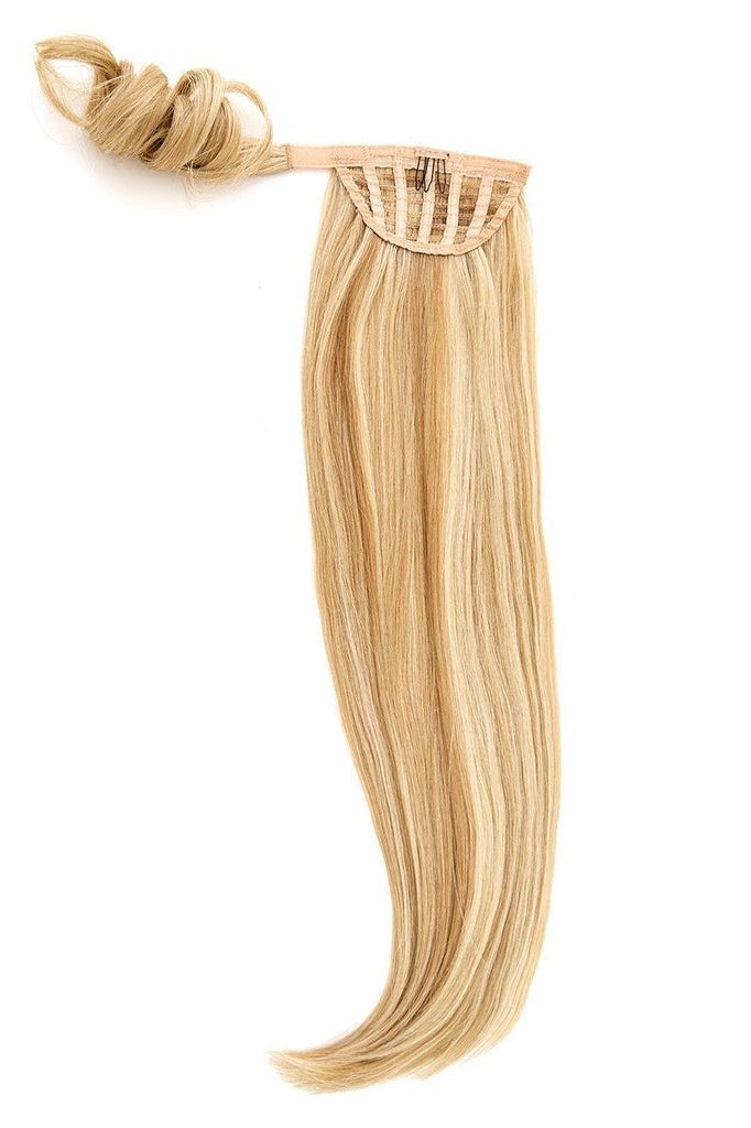 LONG STRAIGHT PONYTAIL WRAP 25"