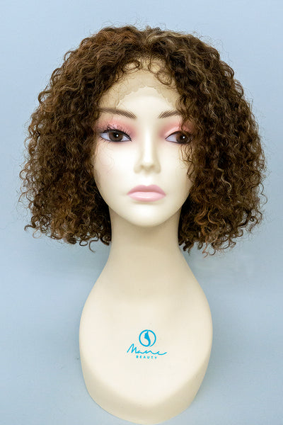 Remy Agape | 100% Human Hair Curly Lace Front Wig