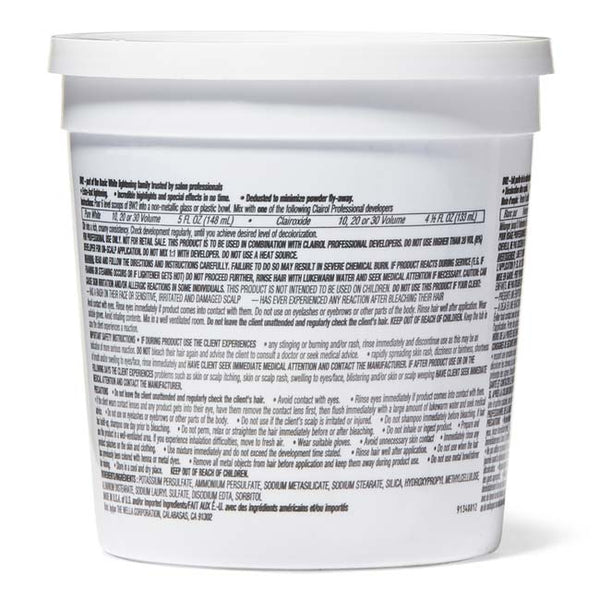 BW2 Powder Lightener 8oz tub