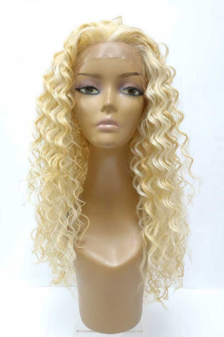 Venus | 100% Human Hair Long Wig with Bangs