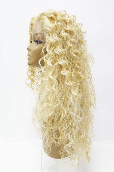 Sanya | Synthetic Long Curly Lace Front Wig