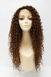 TESLA | Synthetic Curly Long Lace Front Wig