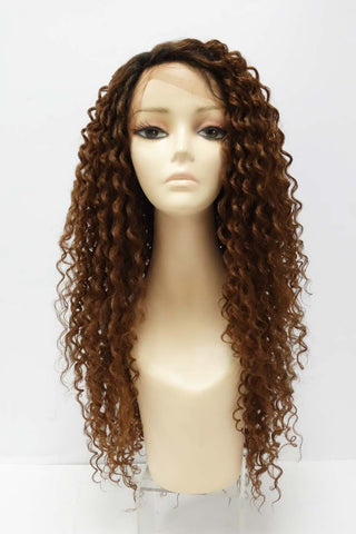 Venus | 100% Human Hair Long Wig with Bangs