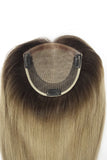 SILKBASE TOPPER | 100% Human Hair Clip in Hair Piece