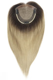 SILKBASE TOPPER | 100% Human Hair Clip in Hair Piece