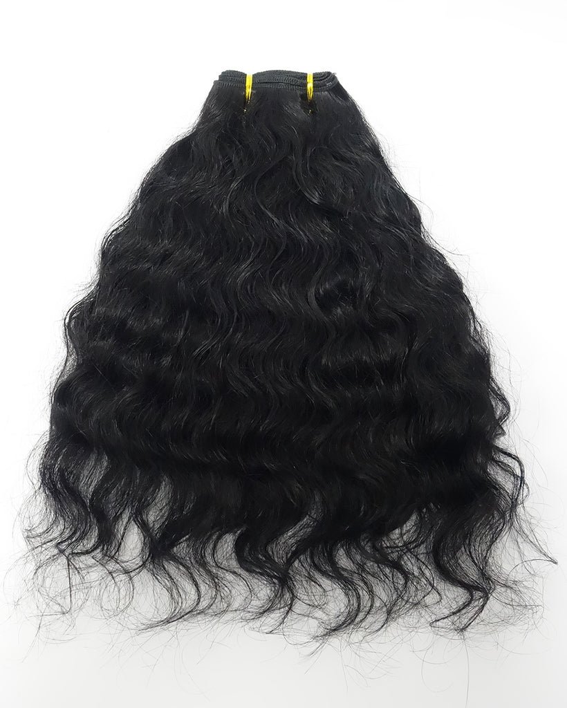 RAW INDIAN TEMPLE HAIR - CURLY