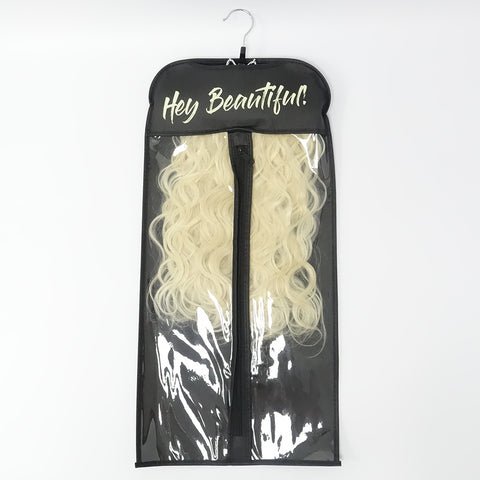 HAIR BAG - BLACK/YELLOW